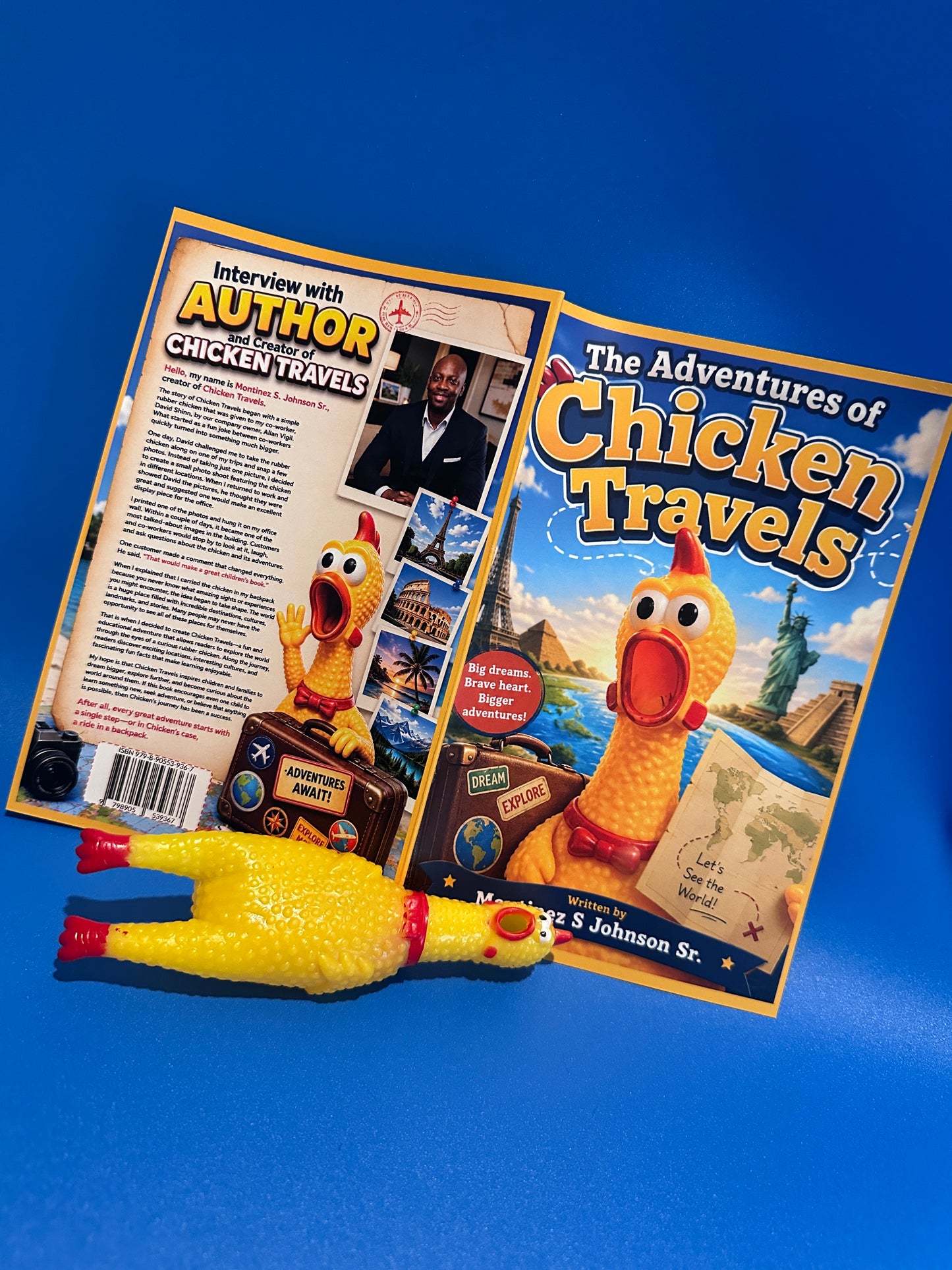 The Adventures of Chick Travels Paperback Book Un-Edited