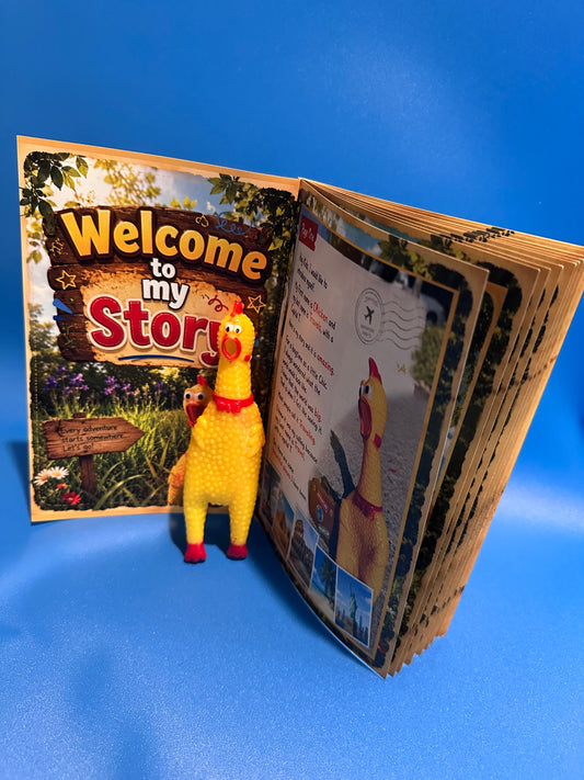 The Adventures of Chick Travels Paperback Book Un-Edited